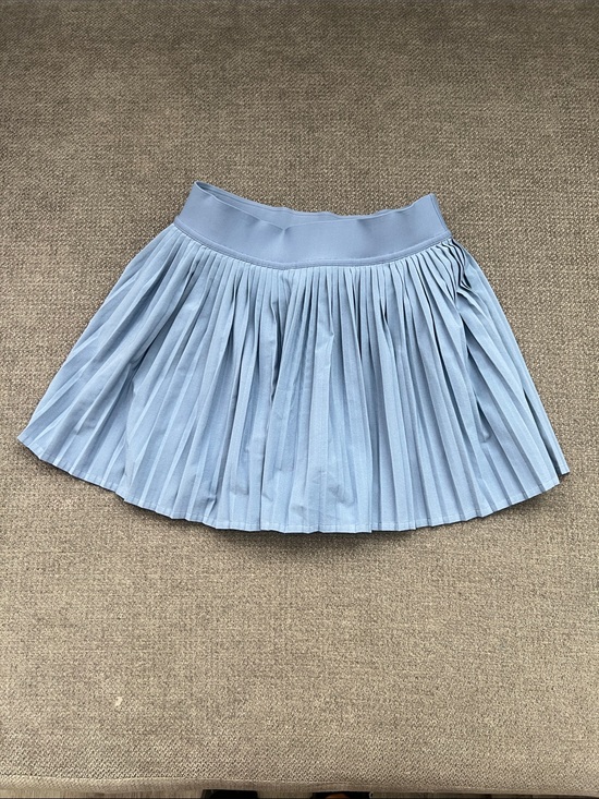 lululemon athletica Dresses & Skirts - lululemon athletica Light Blue Pleated Skater Skirt